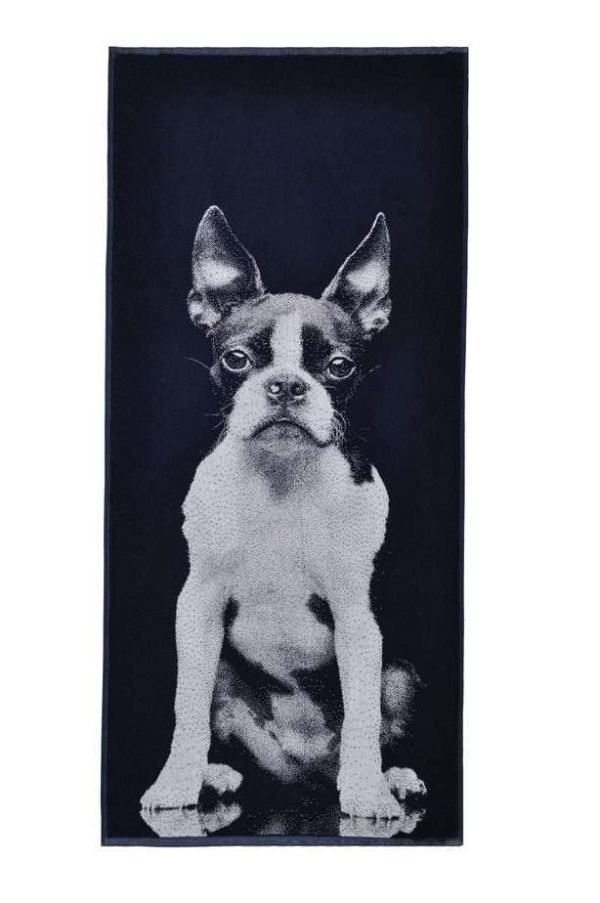 Bawełniany ręcznik Boston Terrier - obrazek 3