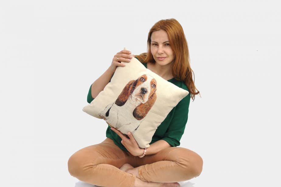 Poszewka na poduszkę Basset - obrazek 2