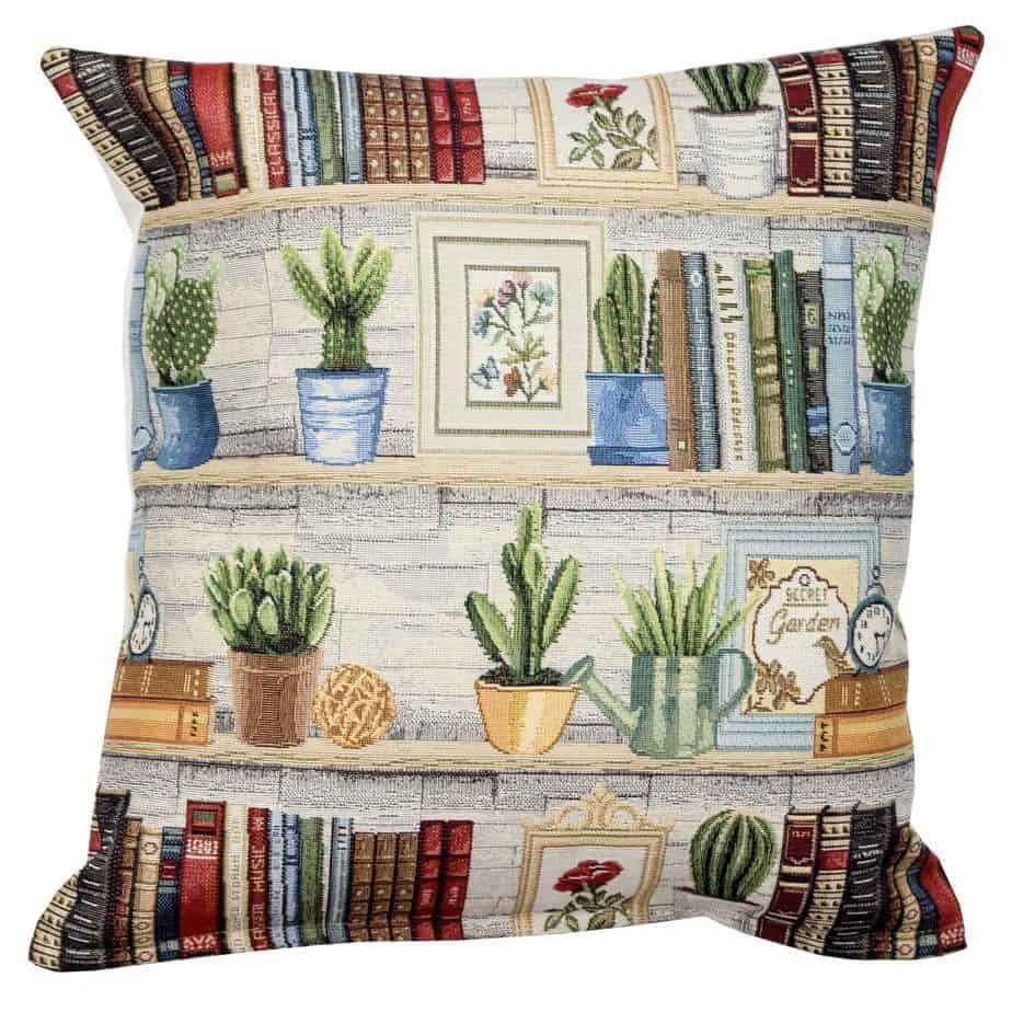 Poszewka na poduszkę Biblioteka kaktusów