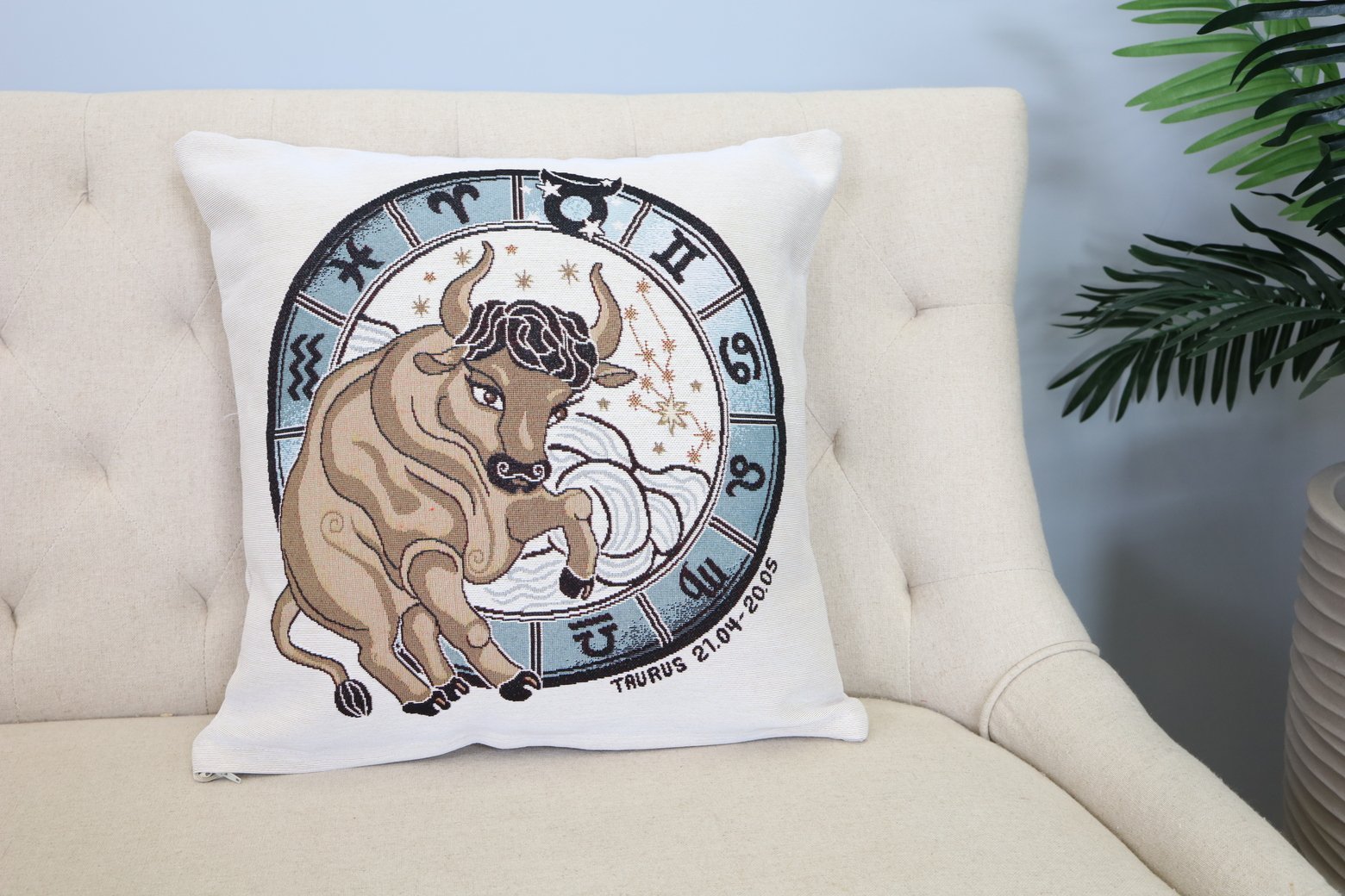 Dwustronna poszewka na poduszkę Byk - obrazek 4