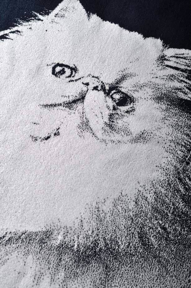 Bawełniany ręcznik kąpielowy Kot perski - obrazek 2