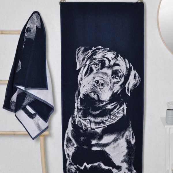 Bawełniany ręcznik Rottweiler