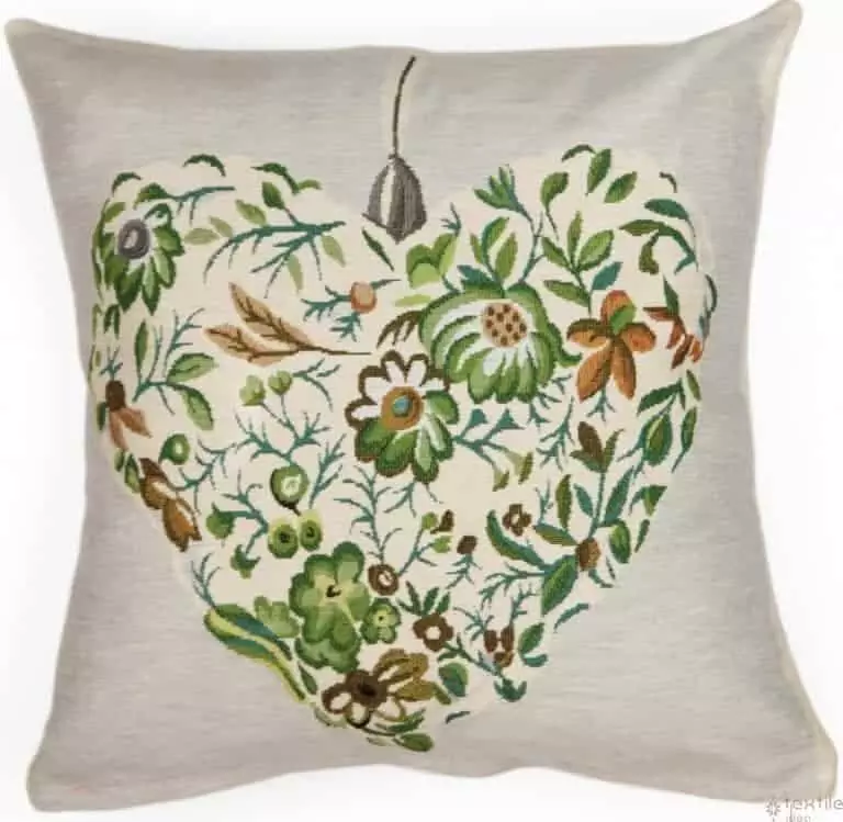 Poszewka na poduszkę Zielone serce
