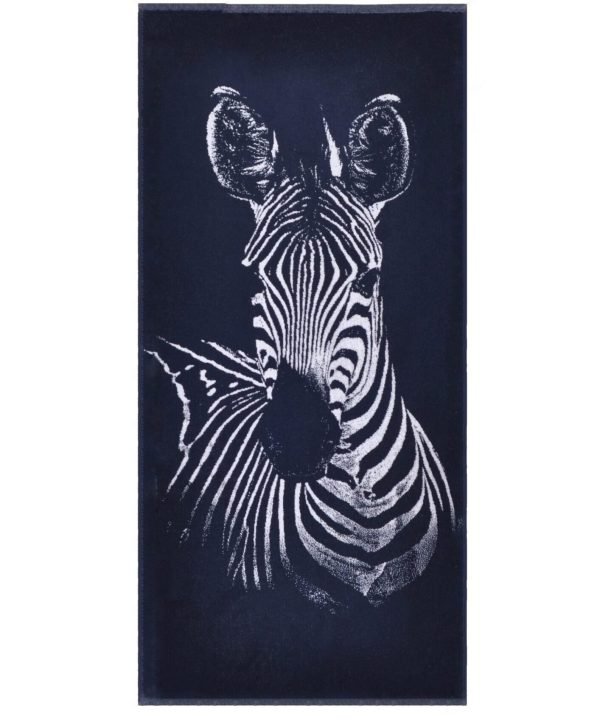 Bawełniany ręcznik kąpielowy Zebra