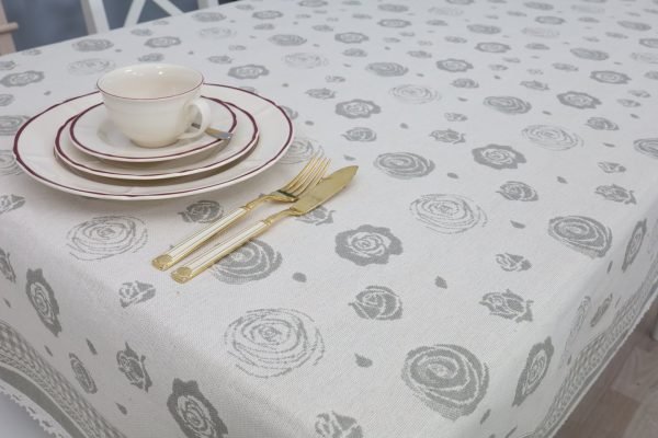 Bawełniany obrus Róże / Kup jeden, drugi gratis! - obrazek 4