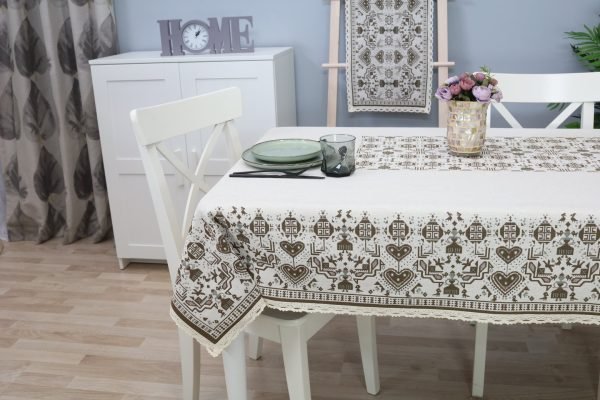 Bawełniany obrus Etnografia / Kup jeden, drugi gratis!