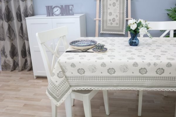 Bawełniany obrus Róże / Kup jeden, drugi gratis!