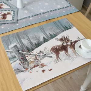 Kalėdinė stalo servetėlė Žiemos Idilė