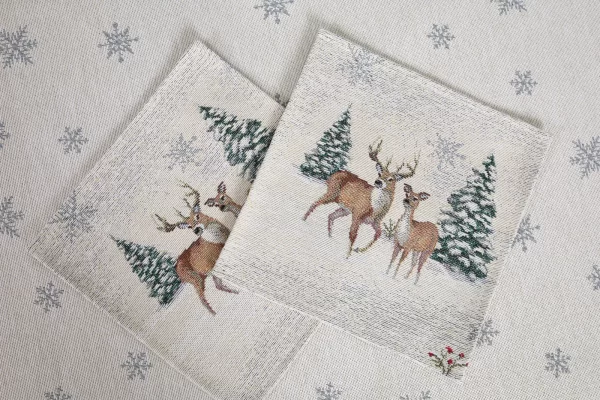 Kalėdinė stalo servetėlė Žiemos Stebuklai - obrazek 3
