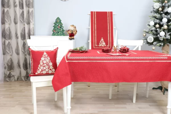 Kalėdinė staltiesė Šventinė Elegancija
