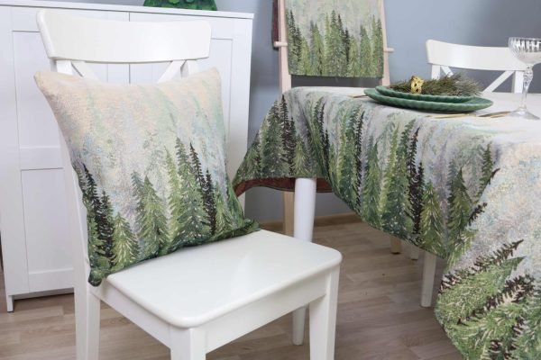Dvipusis pagalvės užvalkalas Miškas - obrazek 4