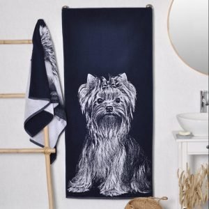 Bawełniany ręcznik Yorkshire Terrier