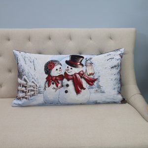 Poszewka na poduszkę Starsze Bałwanki