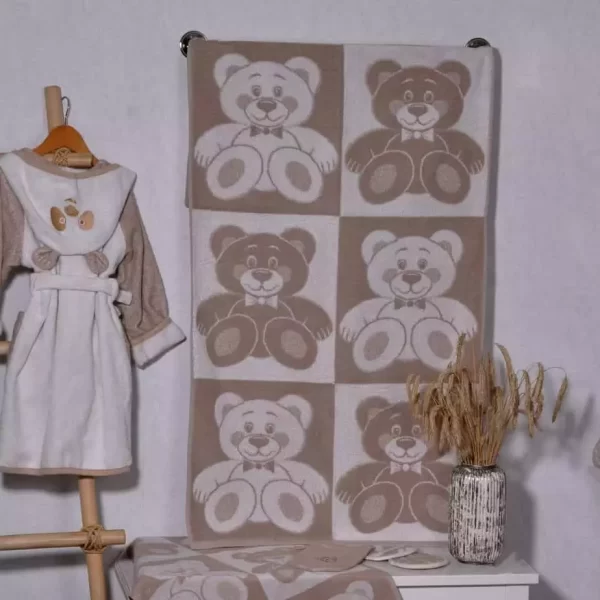 Dziecięcy ręcznik kąpielowy Misie