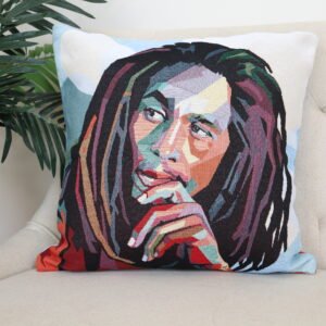 Dvipusis pagalvės užvalkalas Bob Marley