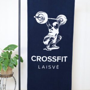 Individualūs austi rankšluosčiai pagal užsakymą - Crossfit Laisvė pavyzdys| Textile Idea