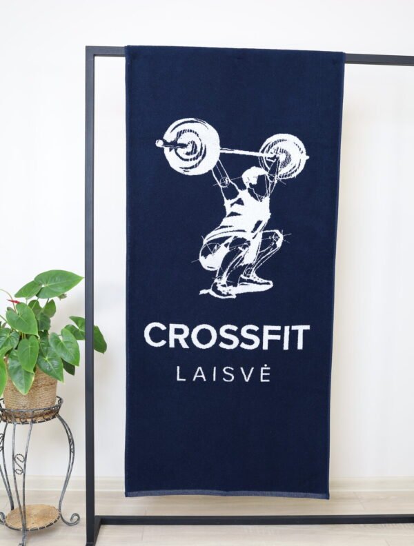 Individualūs austi rankšluosčiai pagal užsakymą - Crossfit Laisvė pavyzdys| Textile Idea