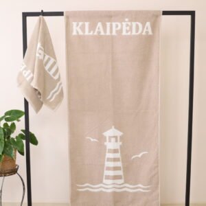 Individualūs austi rankšluosčiai pagal užsakymą - Klaipėda pavyzdys| Textile Idea