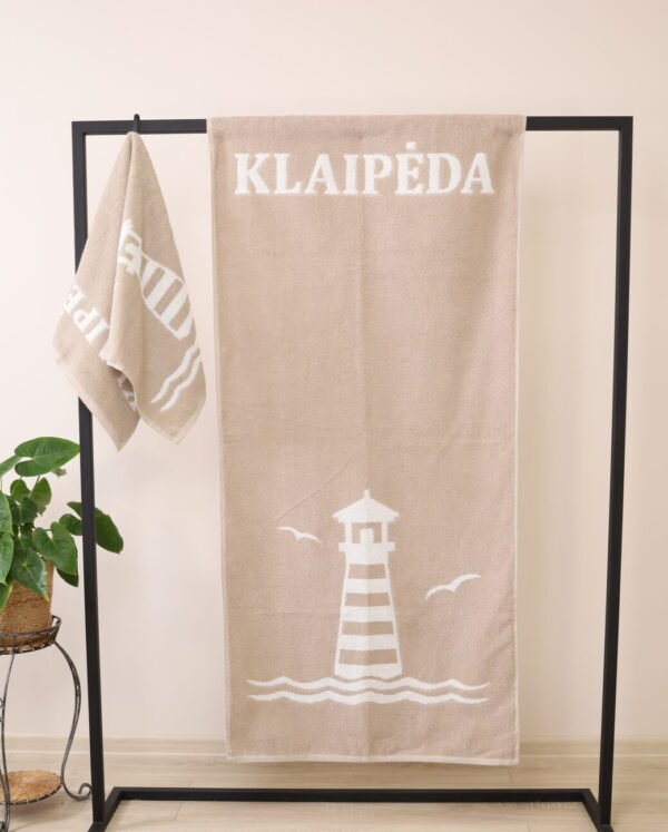 Individualūs austi rankšluosčiai pagal užsakymą - Klaipėda pavyzdys| Textile Idea
