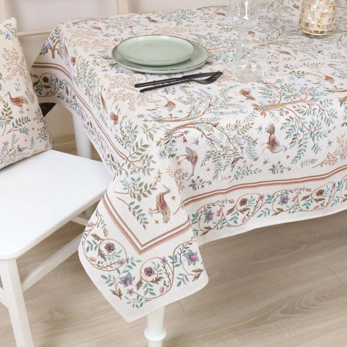 Obrus William Morris Raj na ziemi - obrazek 4