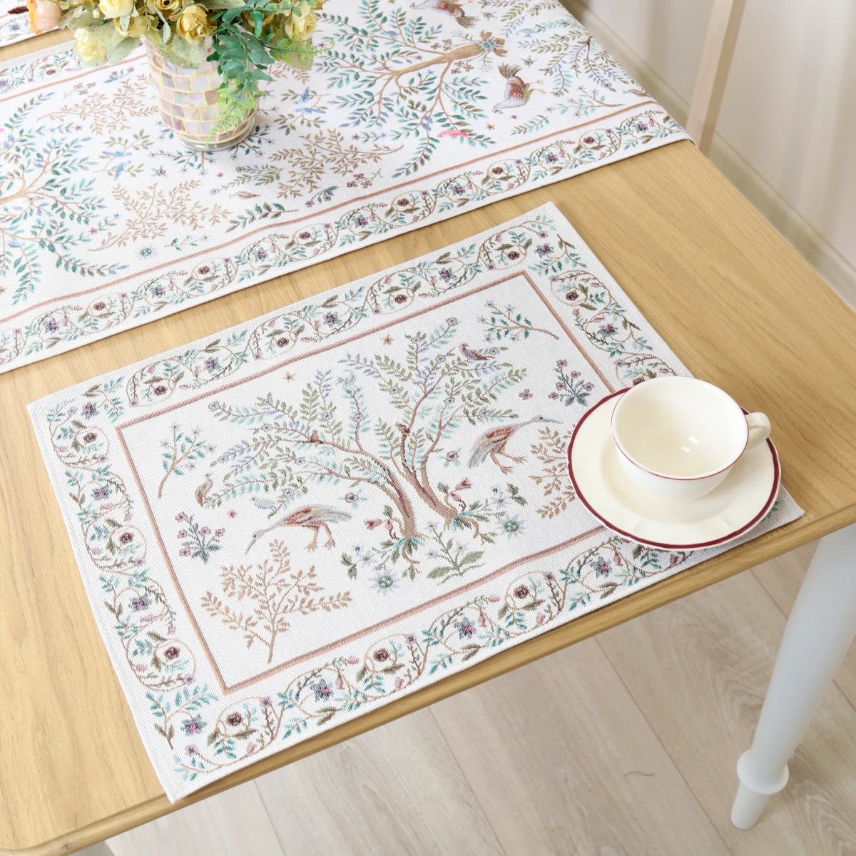 Serwetka stołowa William Morris Raj na ziemi - obrazek 3