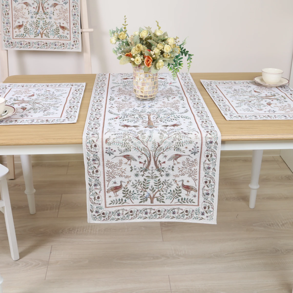 Serwetka stołowa William Morris Raj na ziemi - obrazek 6