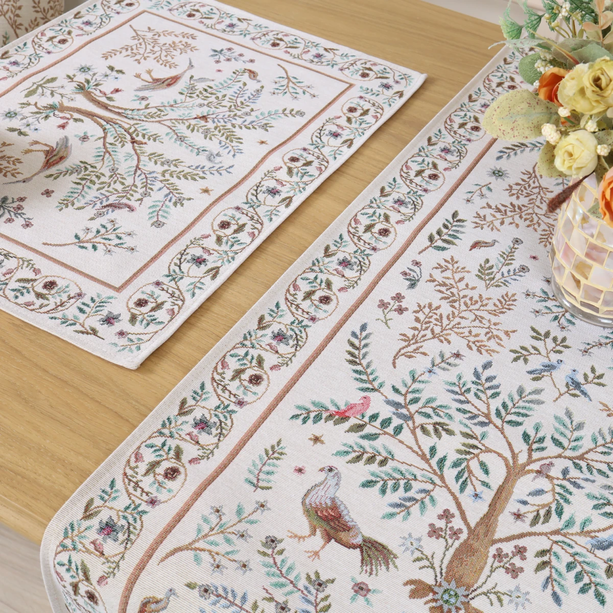 Serwetka stołowa William Morris Raj na ziemi - obrazek 5