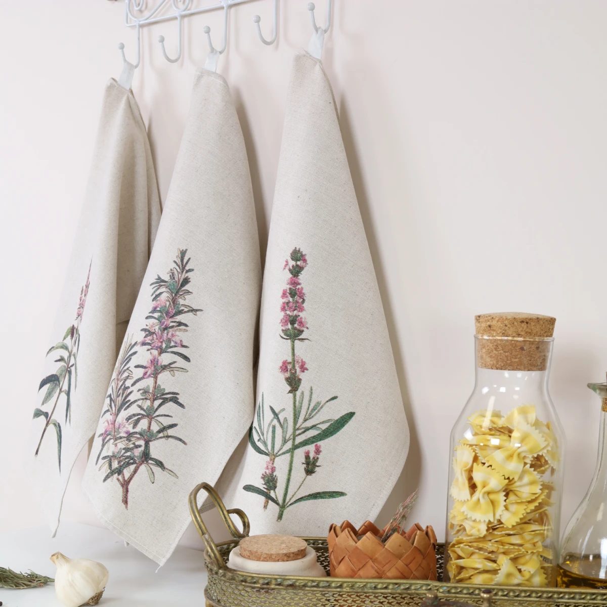 Zestaw ręczników kuchennych Prowansja (3 szt.) - obrazek 5