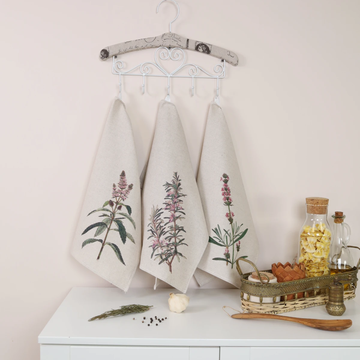 Zestaw ręczników kuchennych Prowansja (3 szt.) - obrazek 2