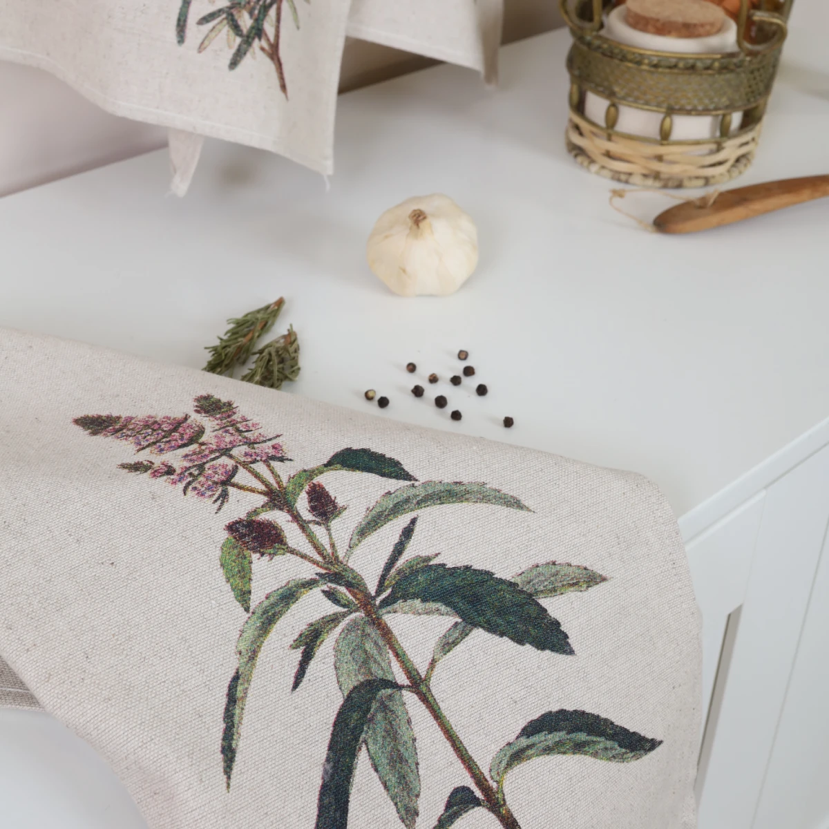 Zestaw ręczników kuchennych Prowansja (3 szt.) - obrazek 9