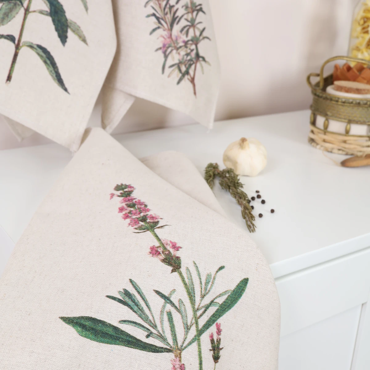 Zestaw ręczników kuchennych Prowansja (3 szt.) - obrazek 10