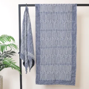 Lniany ręcznik Lniana plecionka