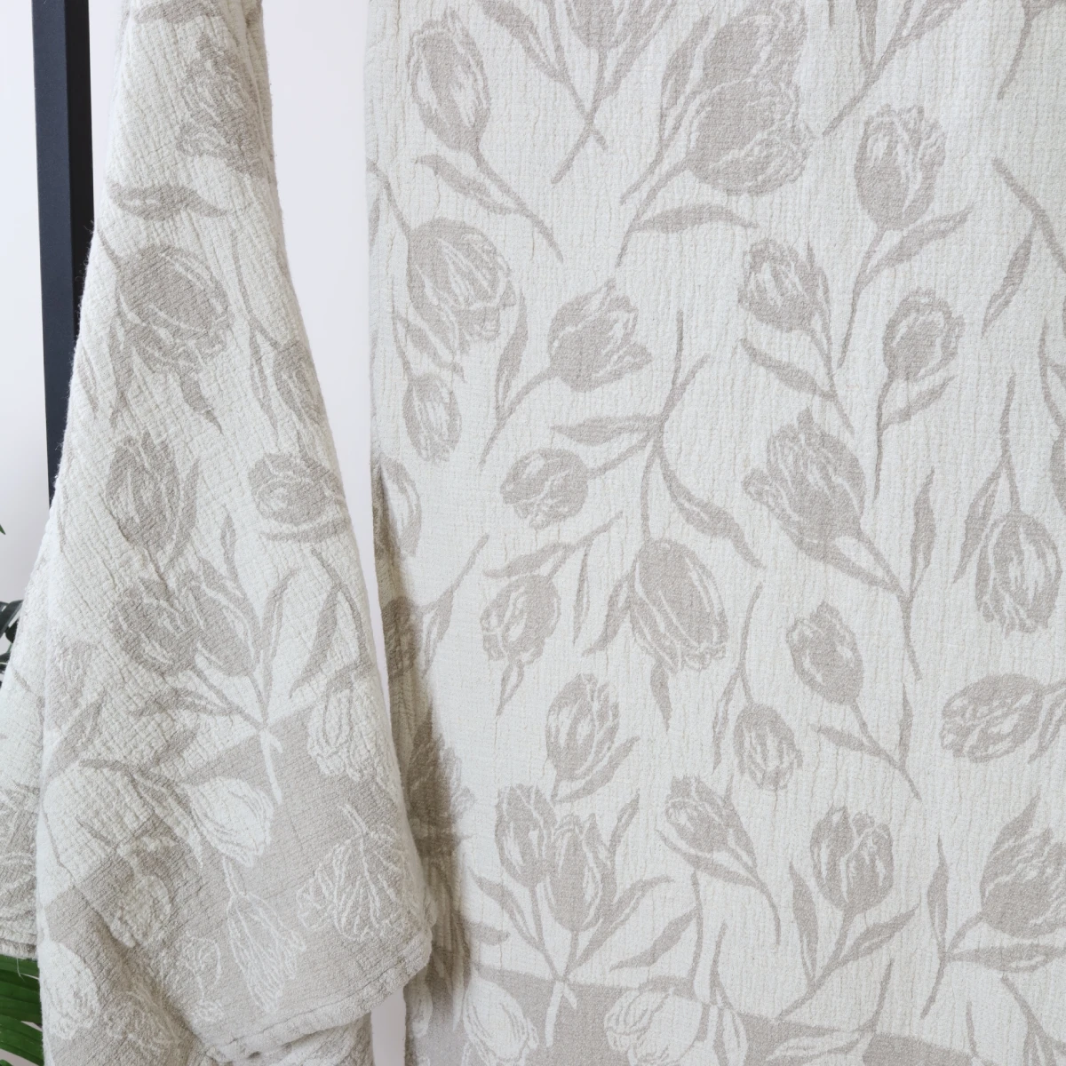 Lniany ręcznik Tulipany - obrazek 4