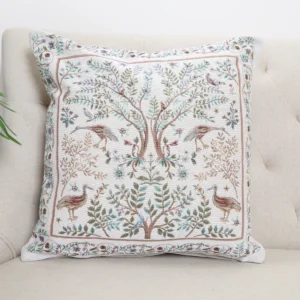 Dwustronna poszewka na poduszkę William Morris Raj na ziemi