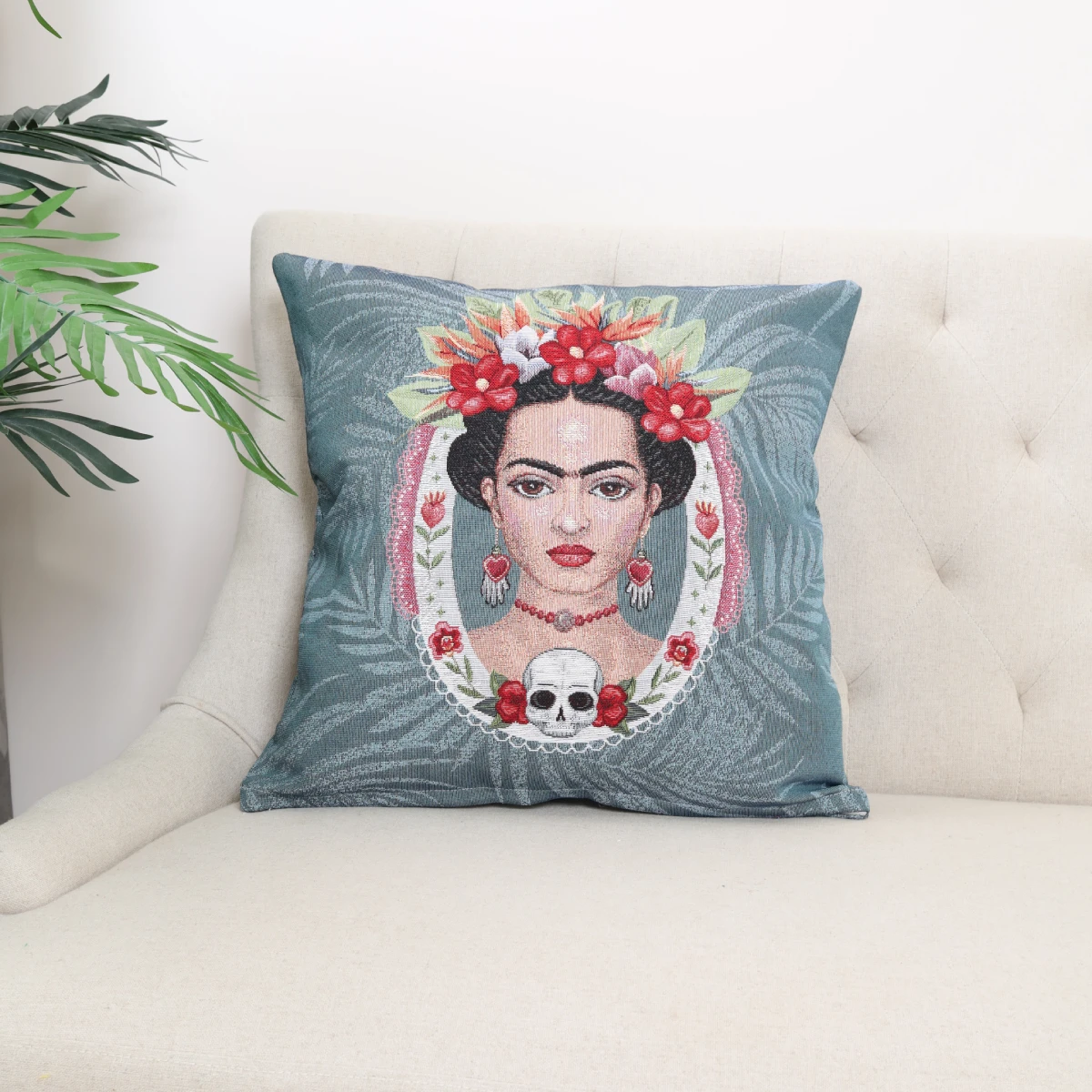 Dwustronna poszewka na poduszkę Frida Kahlo - obrazek 2