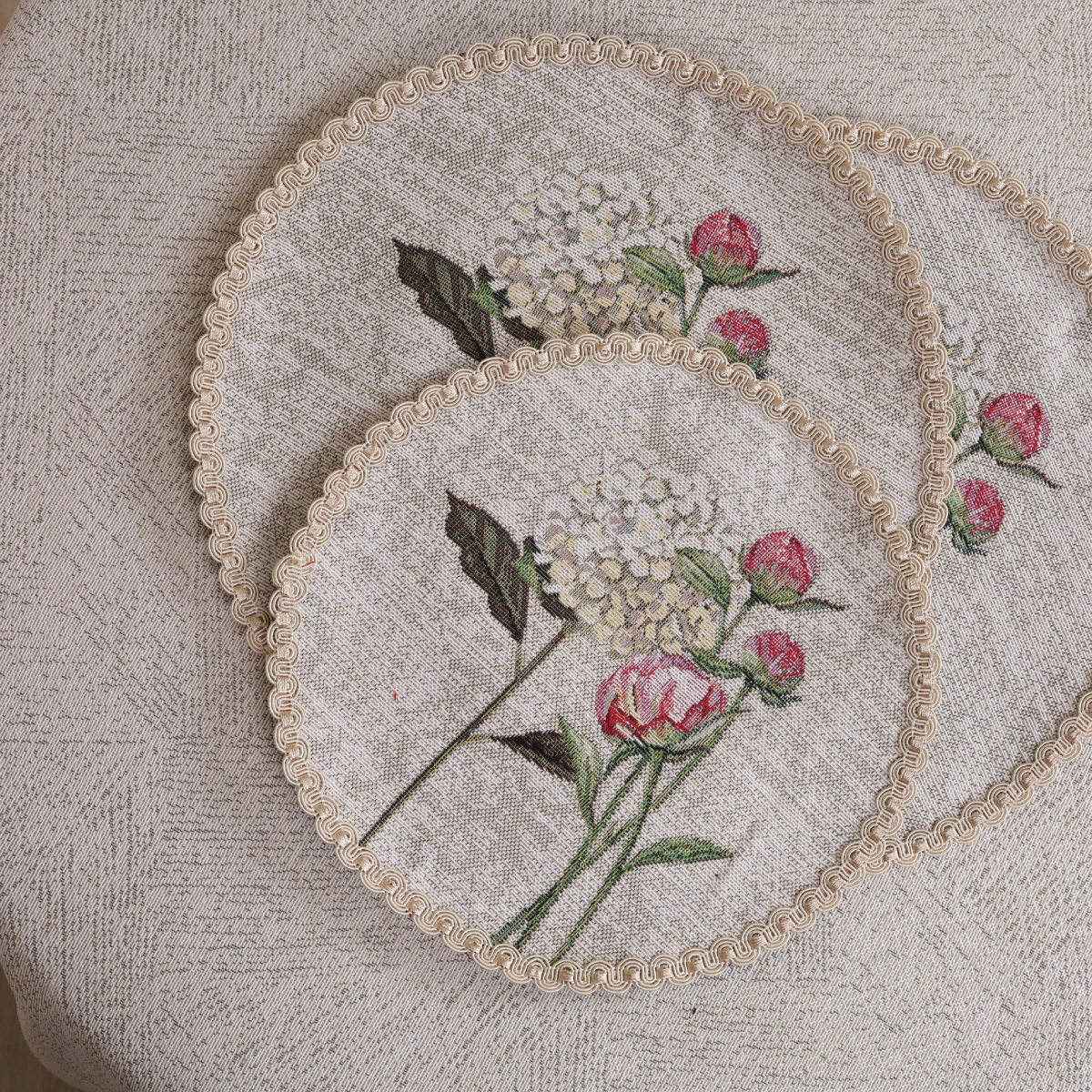 Okrągła serwetka stołowa Elegancja - obrazek 2