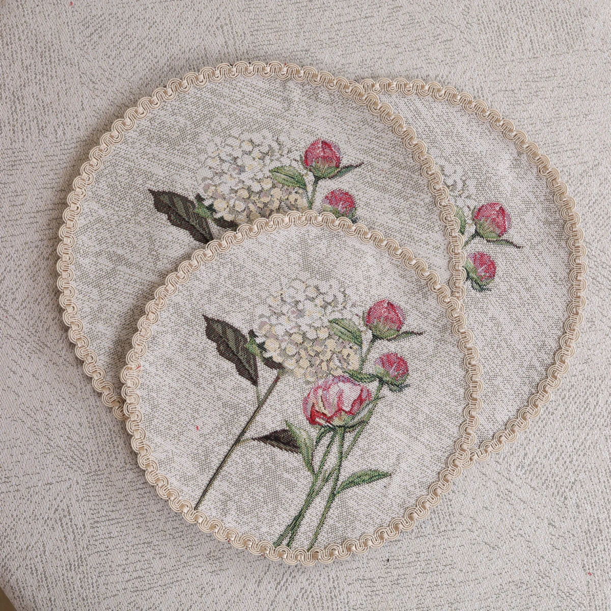 Okrągła serwetka stołowa Elegancja - obrazek 3