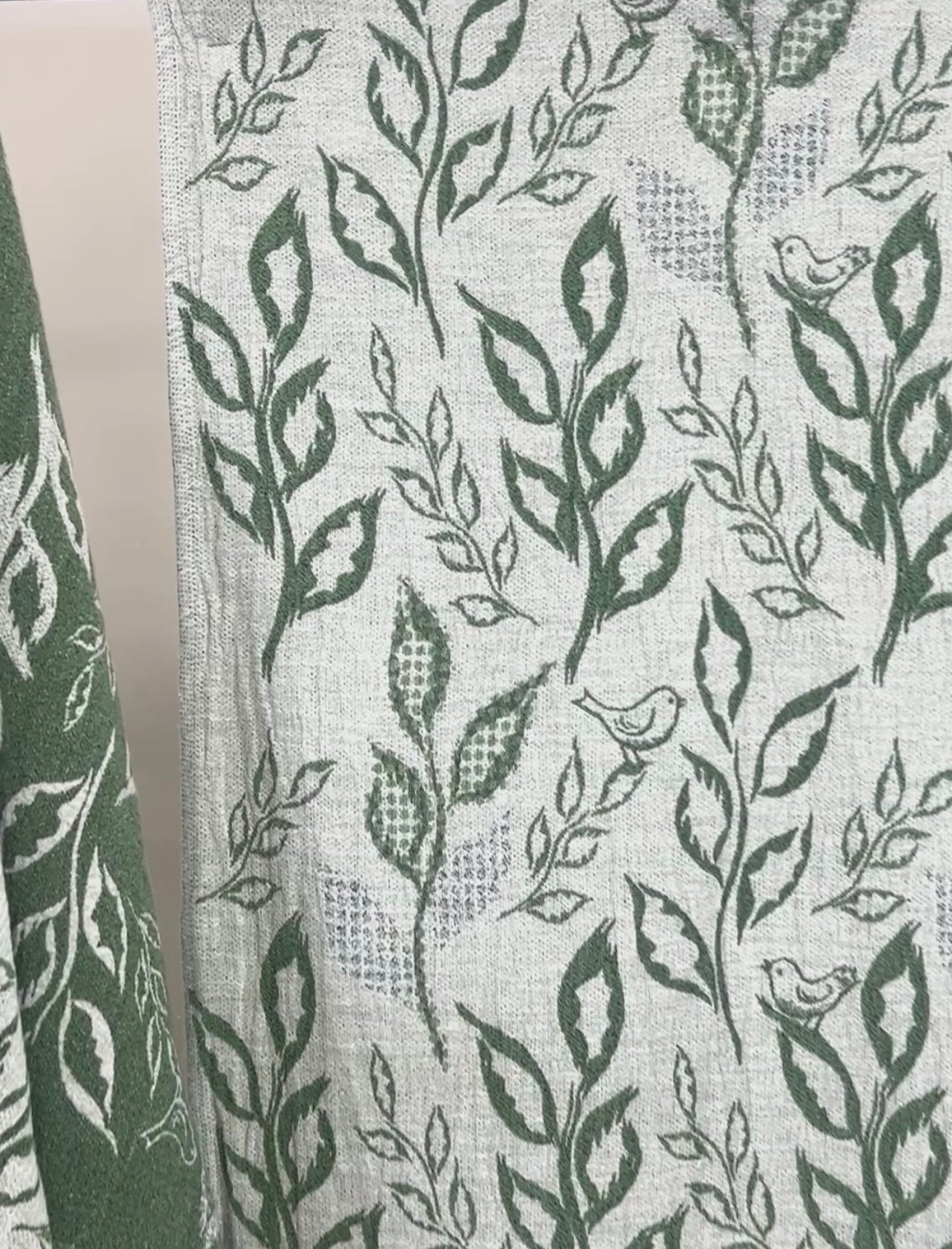 Lniany ręcznik Ptaki - obrazek 4