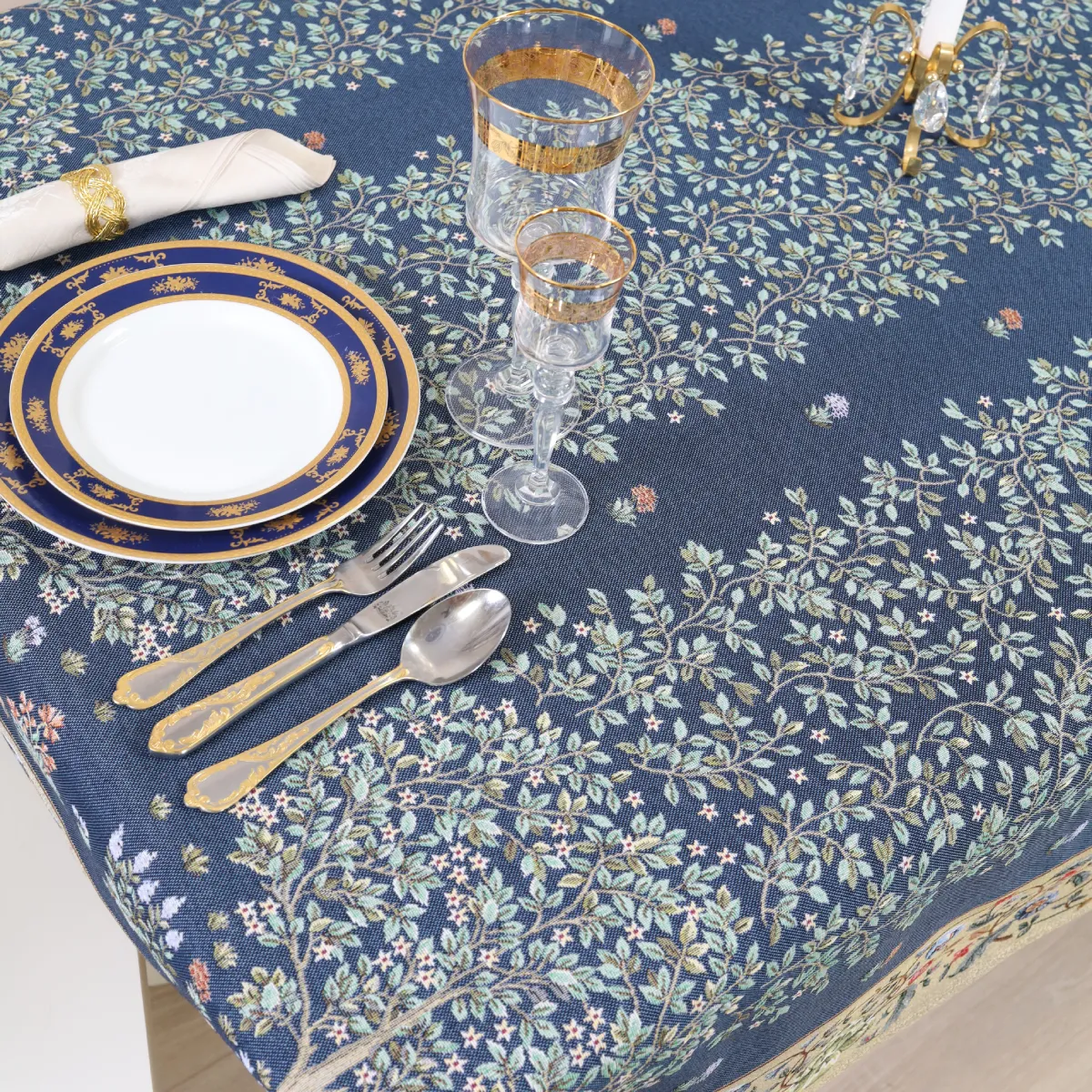 Obrus Barokowe kwiaty - obrazek 4