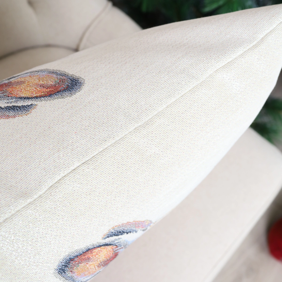 Dwustronna poszewka na poduszkę Posłaniec przytulności (błyszcząca) - obrazek 7