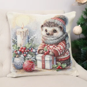 Dwustronna poszewka na poduszkę Jeżyk cudów (błyszcząca)