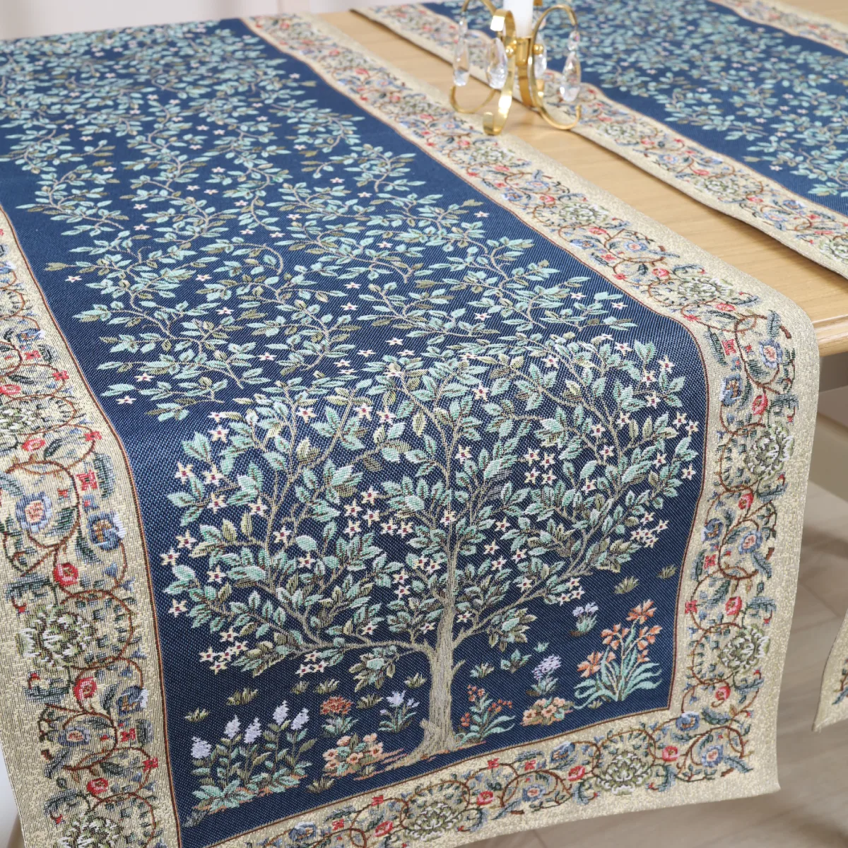 Bieżnik Barokowe kwiaty - obrazek 3