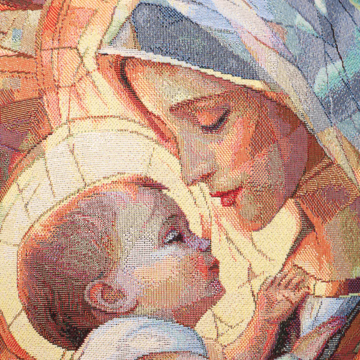 Dwustronna poszewka na poduszkę Początek wiary (błyszcząca) - obrazek 6