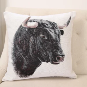 Dwustronna poszewka na poduszkę Byk