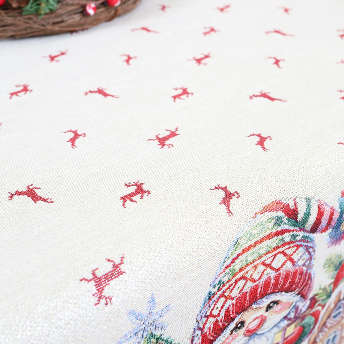 Bieżnik świąteczny Świąteczny nastrój (błyszczący) - obrazek 10