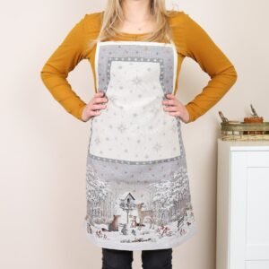 Fartuch kuchenny - Świąteczny las