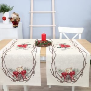 Bieżnik świąteczny Zimowe motywy