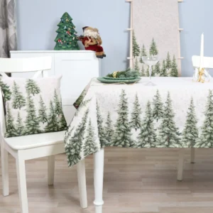 Obrus świąteczny Zielony las