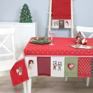 Obrus świąteczny Wesołych Świąt