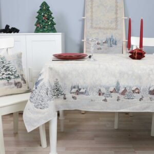 Obrus świąteczny Śnieżna baśń